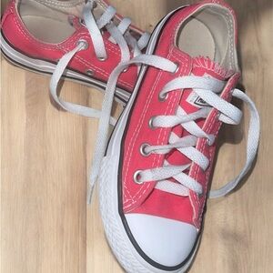 Converse Kids Sneakers in Pink and White